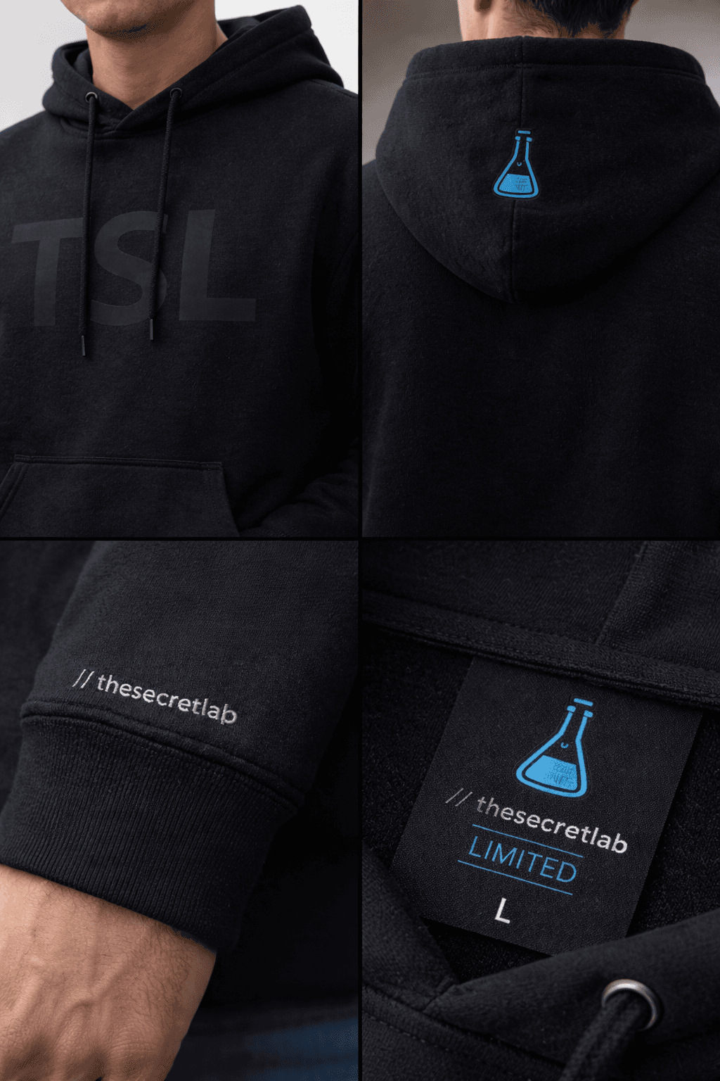 TSL Hoodie — Black