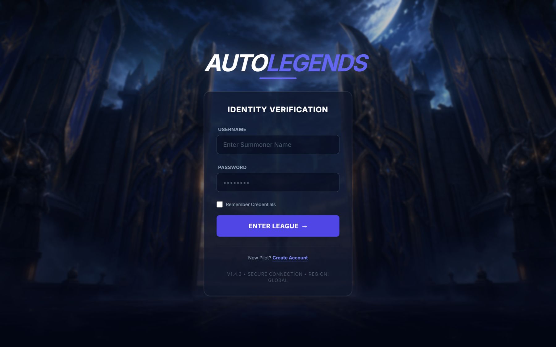 AUTOLEGENDS — An esports manager simulation with a real rules engine.