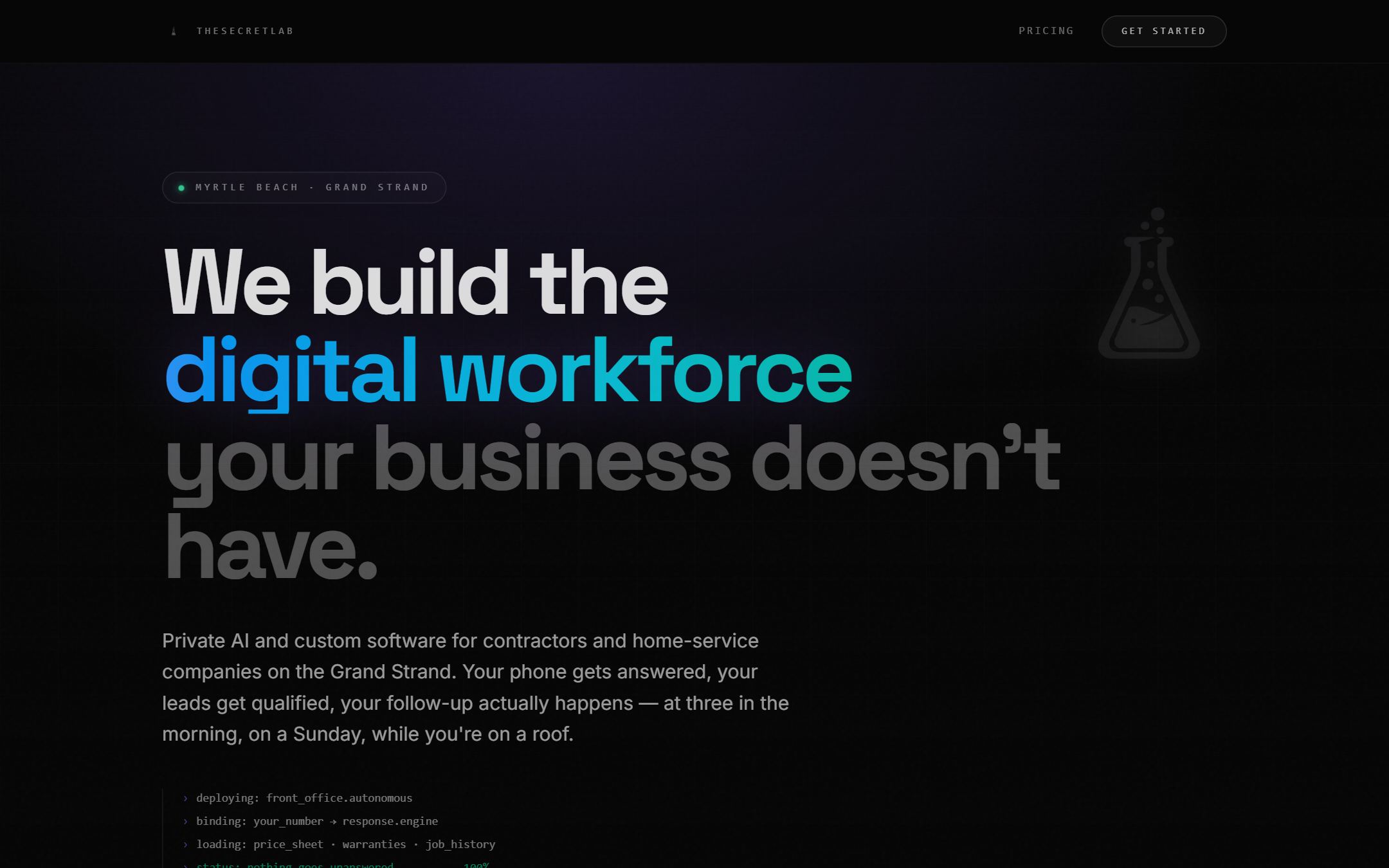 AI Automation for Local Trades — Answering services and quoting for contractors who lose jobs to voicemail.